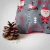 Kép 3/5 - Textil Mikulás zsák 100% pamutból és lenvászonból