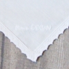 Kép 2/2 - Keresztelői ajándék - hímzett csipkés zsebkendő keresztelőre, elsőáldozásra kereszt díszítéssel