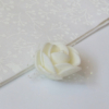 Kép 1/2 - Hófehér elegáns női textil zsebkendő