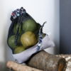 Kép 1/5 - Karácsonyi bevásárló hálós szatyor - kis méret, környezetbarát ajándék