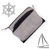 Kép 1/7 - Balaton újratasak + vízálló bag, tengerész csíkos / kék