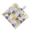 Kép 1/3 - Újraszalvéta, szendvics csomagoló - geometria háromszöges, 28 cm nagy méret