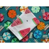 Kép 3/3 - Dinnyés textil zsebkendő - pamut, 20 cm - 3 db / szett