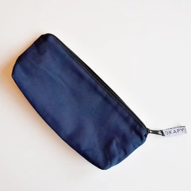 Irodai egyszínű újra tasak, snackbag - szürke és kék