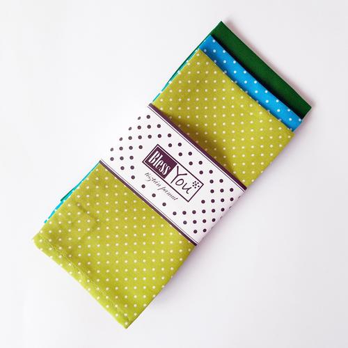 Kiwi - türkiz pöttyös zsebkendő túrázáshoz